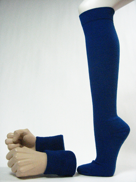 Mens Wristbands Sports Socks Set