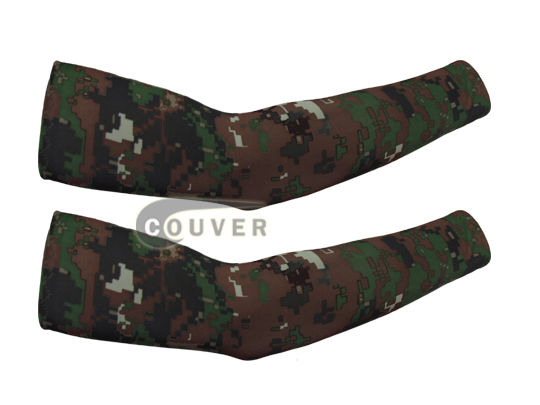 Camouflage Arm Shooting/Cooling Sleeves [6 pairs]