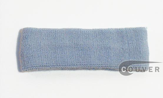 Carolina Blue Head Sweatbands (Sweat Headband) Wholesale 12PCS