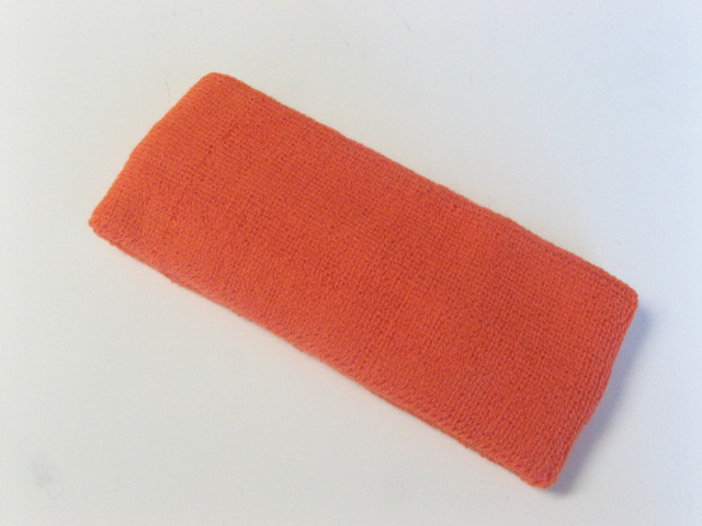 Dark Orange 3"inch Wide Headbands for Fashion Spa Sports 3pieces