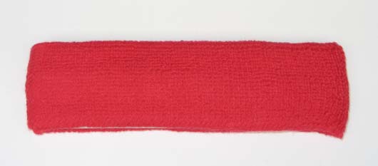 Wholesale Longer wider thicker Red Sport Headband Pro [6pieces]