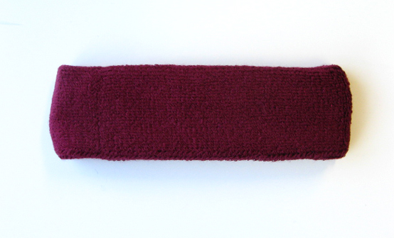 Maroon Athletic Head Sweatbands (Headbands) Wholesale 12PIECE