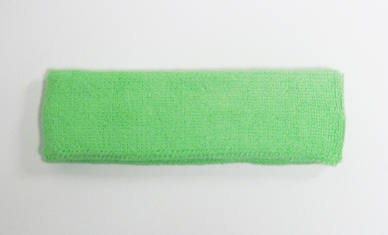 Pale Green Head Sweatband (Sweat Headbands) Wholesale 12PIECES