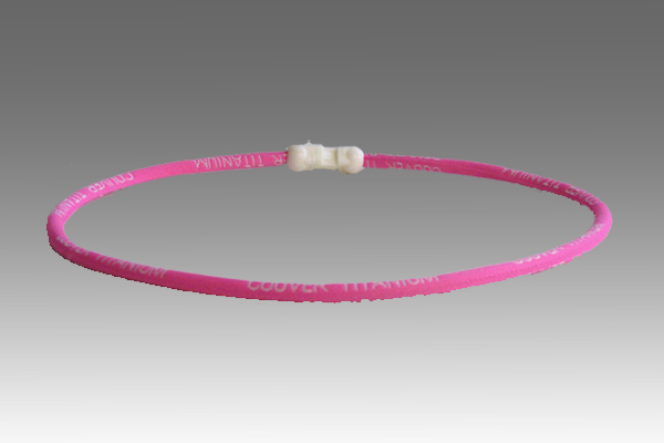 Pink Titanium Germanium Farinfrared Power Necklace