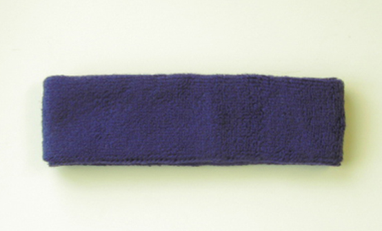 Dark Purple Head Sweatband (Sweat Headbands) Wholesale 12PIECE