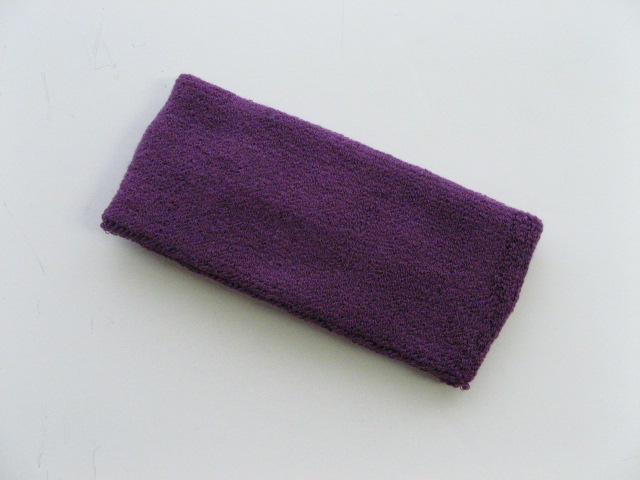 3 inch Wide Purple Headband for Fashion Spa Sports [3pieces]