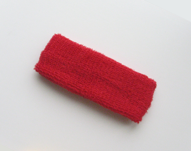 Red baby toddler kids sports headbands wholesale