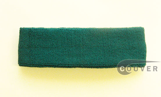 Teal Athletic Head Sweatband (Sweat Headband) Wholesale 12PIECES