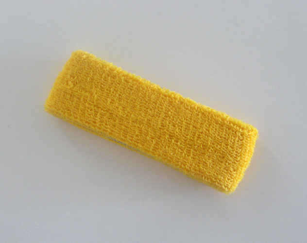 Yellow baby toddler kids sports headbands wholesale