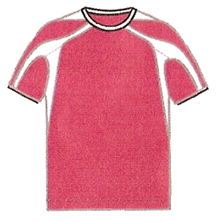 Cardinal White Mens and Youth's Short Sleeve Soccer Jersey