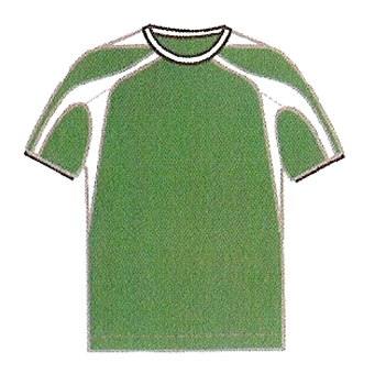 Forest Green White Mens & Youth's Short Sleeve Soccer Jersey