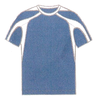 Royal Blue White Men's & Youth's Short Sleeve Soccer Jersey
