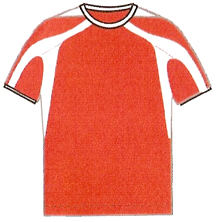 Scarlet White Men's & Youth's Short Sleeve Soccer Jersey
