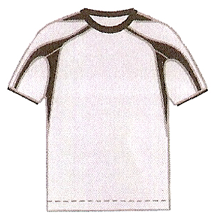 Silver Black Men's & Youth's Short Sleeve Soccer Jersey