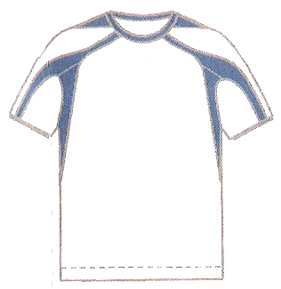 White Royal Blue Men's & Youth Short Sleeve Soccer Jersey