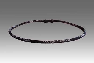 Black Titanium Germanium Far-infrared Couver Power Necklace