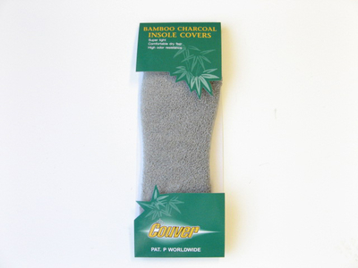 Bamboo Charcoal Insole Covers Light Gray (Gray) [1pair]
