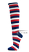 Couver Rasta/American Flag/Black White Red Stripe NonAthletic Socks 6PRs