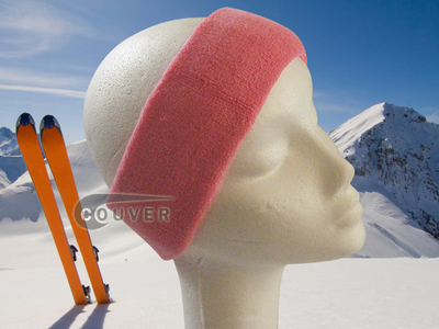 Couver Pink Ski Snowboard Winter Headbands Wholesale 2PCS