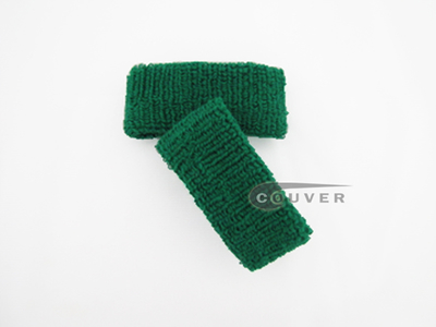 Green 1inch Cheap Wristbands Wholesale Adult Size 6PAIRS