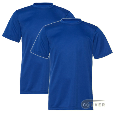 C2 Sport Youth Performance Tees Blue  - 2 Pieces Set