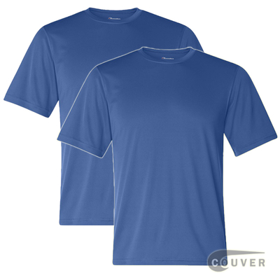 Champion Men's Double Dry Performance T-Shirt 2 Pieces Set - Blue