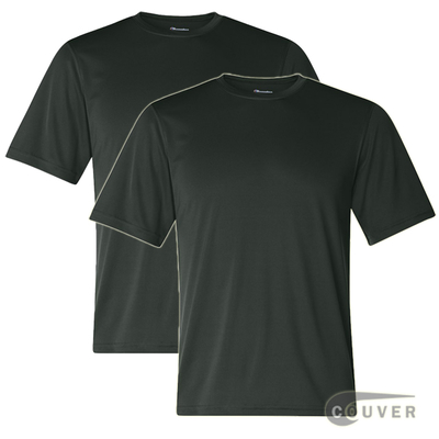 Champion Men's Double Dry Performance T-Shirt 2 Pieces Set - Dark-Green