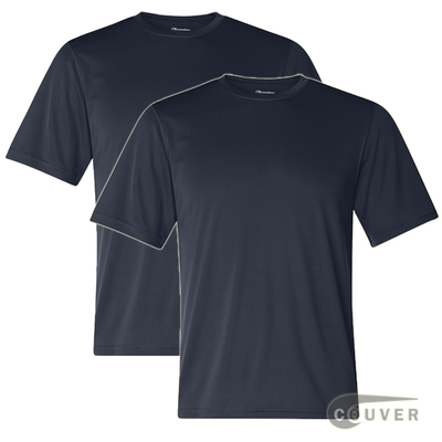 Champion Men's Double Dry Performance T-Shirt 2 Pieces Set - Navy