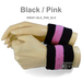 2.5 inch 2colored Striped Cotton wrist sweatband Wholesale[6 Pairs]