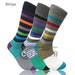 Mens Funny Colorful Novelty Crew Casual Patterned Socks 3 Pairs Bundle