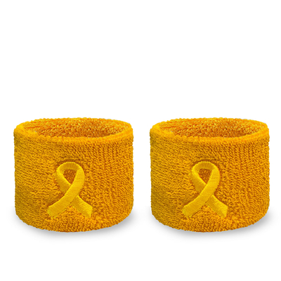 Couver Gold Childhood Cancer Awareness Wristband in September