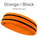 Premium Quality Basketball Sweat Headband Pro with 2 Stripes [3 pieces]