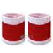 3inch Tall Couver Premium Cotton Tennis Sweatbands Wristbands [6 Pairs]