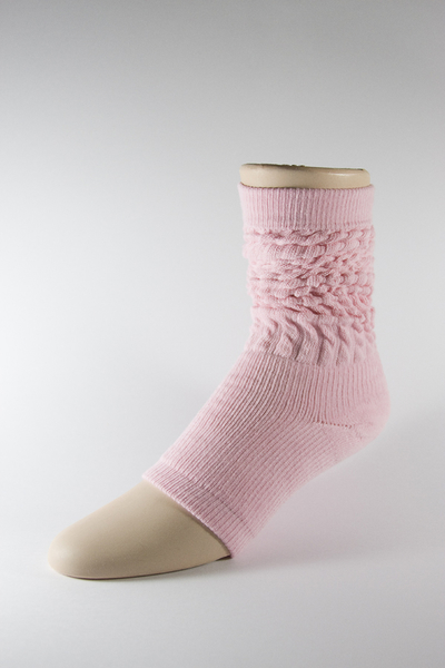 Light Pink Leg Warmer Gymnastics Dance Yoga Socks 3PAIRS