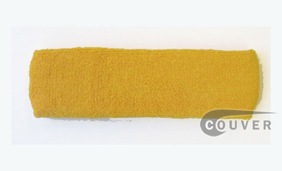 Large Golden Yellow Head Sweatbands Pro 3PIECES