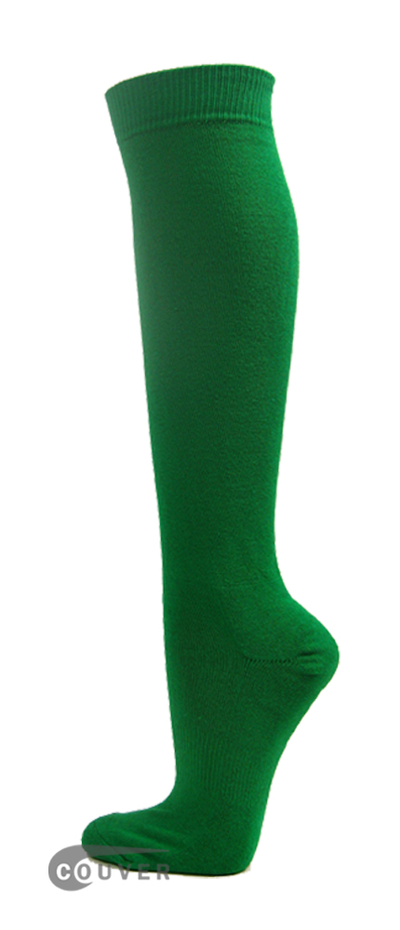 Green Couver WHOLESALE Premium Quality Sports High Sock 1Dozen