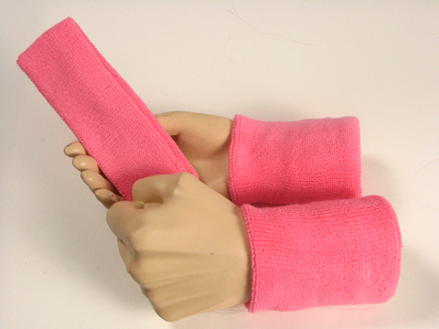 pink wristbands