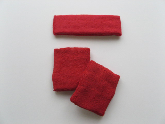 Headband Wristband Set
