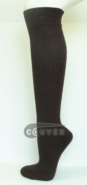 Dark Brown Couver Softball Baseball Sports Knee Socks 3PAIRS