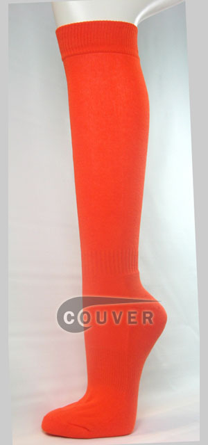 Orange Couver Softball Baseball Sports Knee Socks 3PAIRS