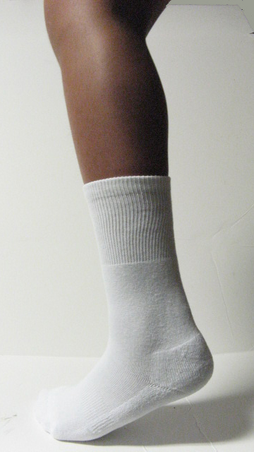 White Kids Child Youth Midcalf Softball Baseball Socks