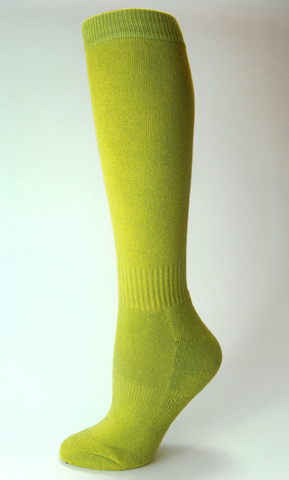 Lime Green Youth Kids Softball Baseball Socks Knee High