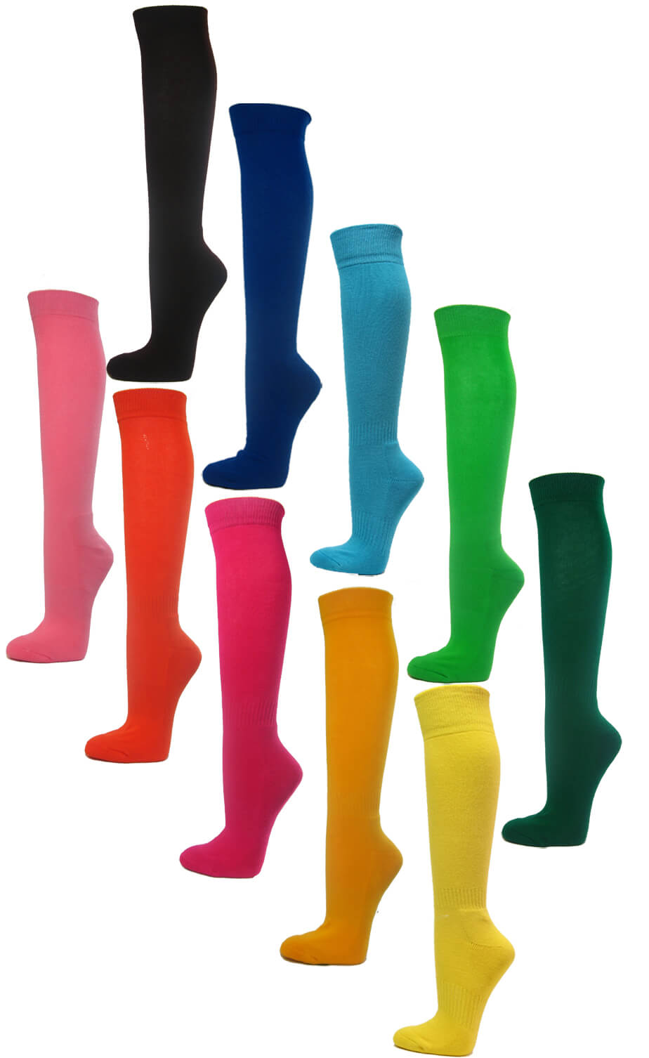 Plain Baseball Softball Socks