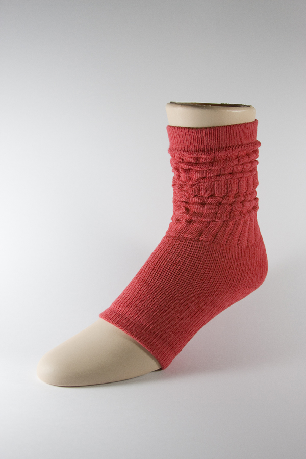 Red Dance Yoga Gymnastics Socks Leg Warmer 3PAIRS