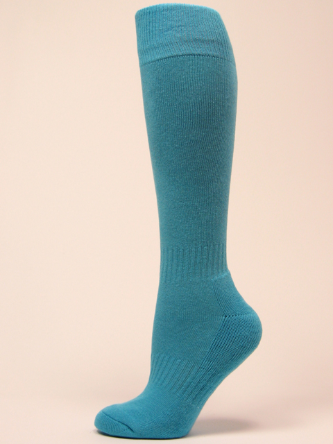 Sky blue youth sports softball baseball knee socks