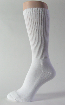Mid-calf sports athletic socks