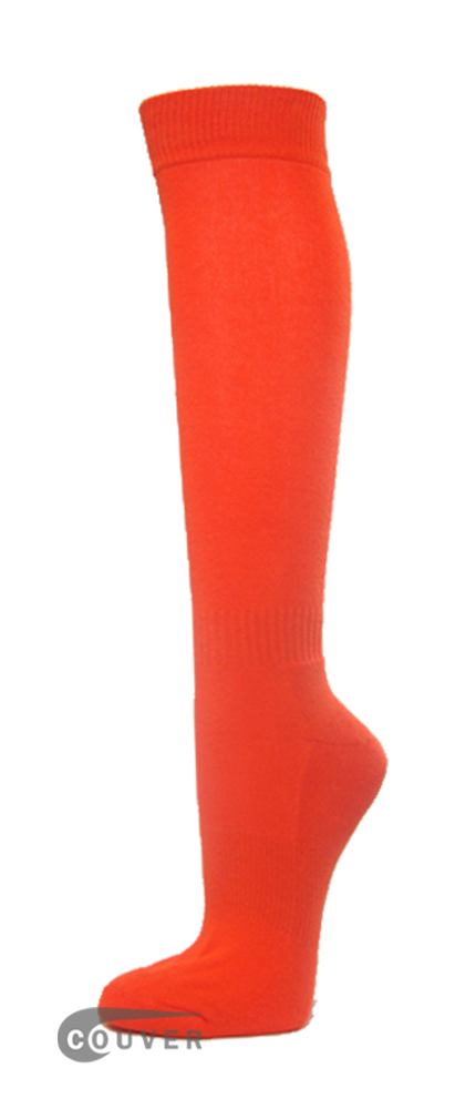 Dark Orange Couver WHOLESALE Premium Quality Sports High Sock 1Dozen
