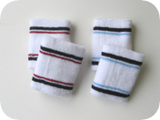Tennis style Wrist Sweatbands