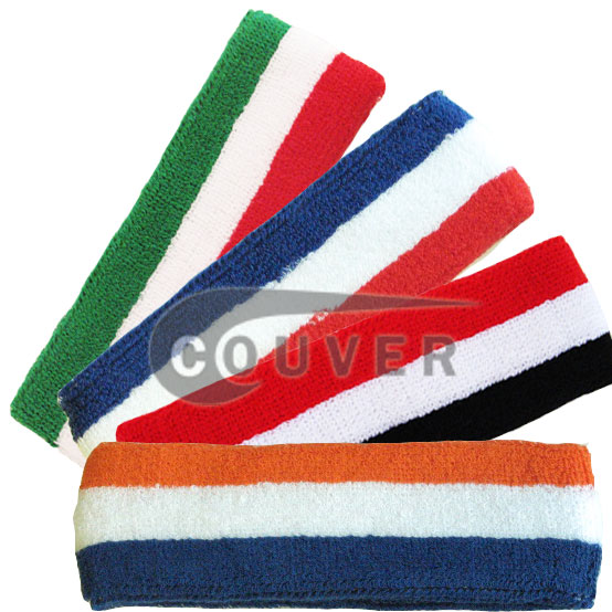 White in Middle 3Color Headbands