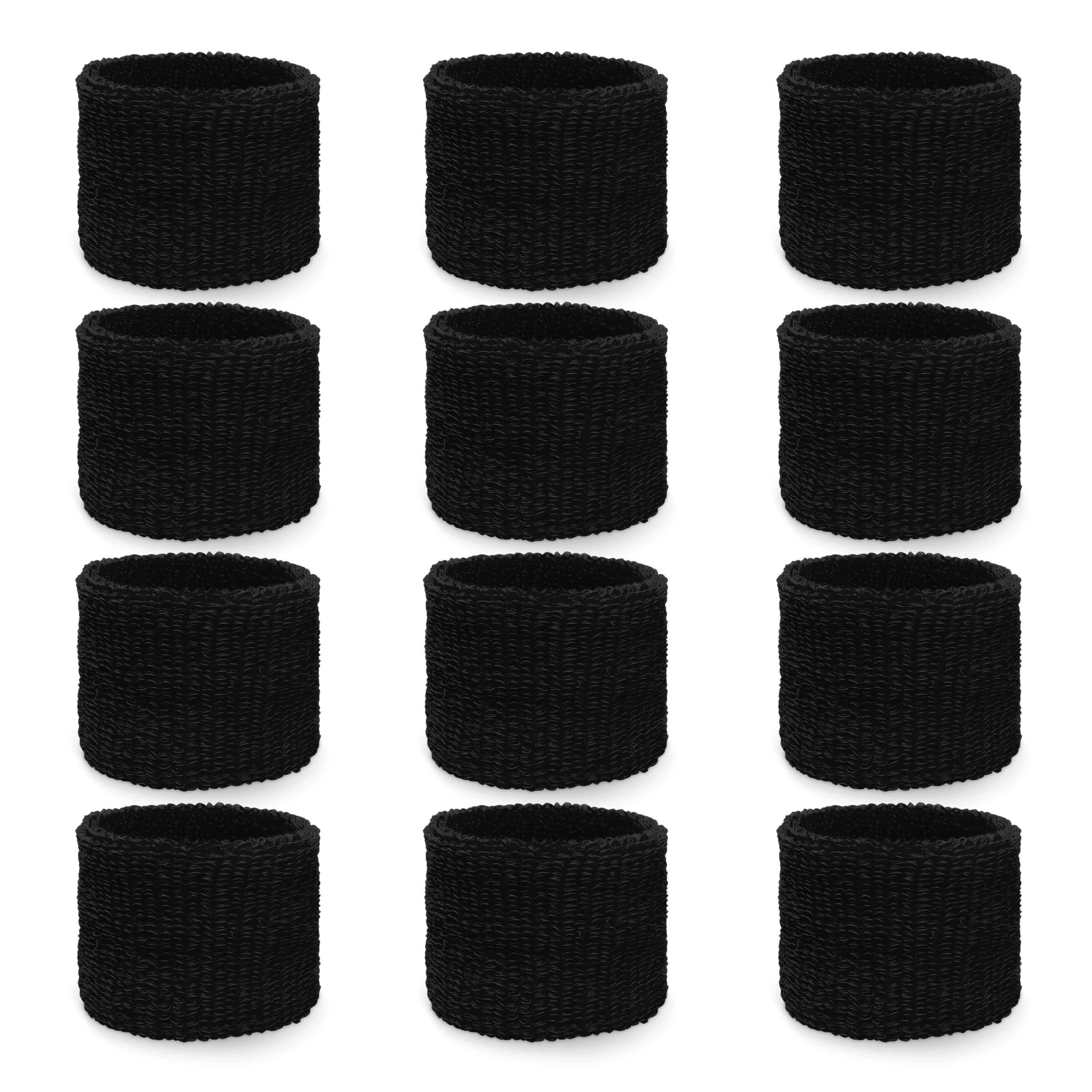 Black Youth Junior Wristbands Wholesale for School Church 6pairs